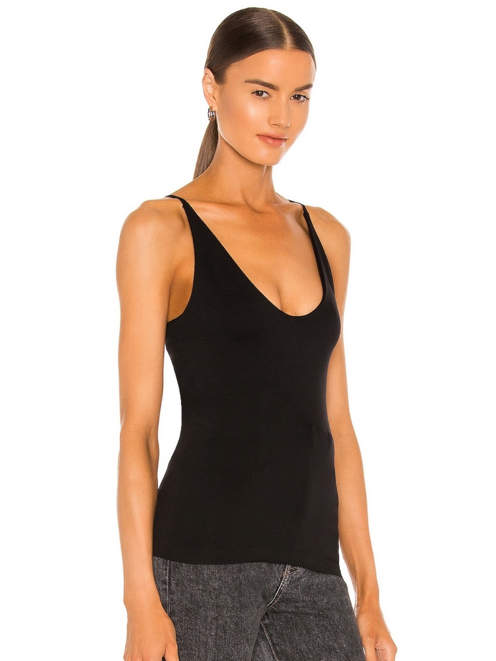 Free People Seamless V Neck Cami